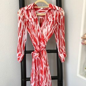 Diane von furstenberg wrap dress